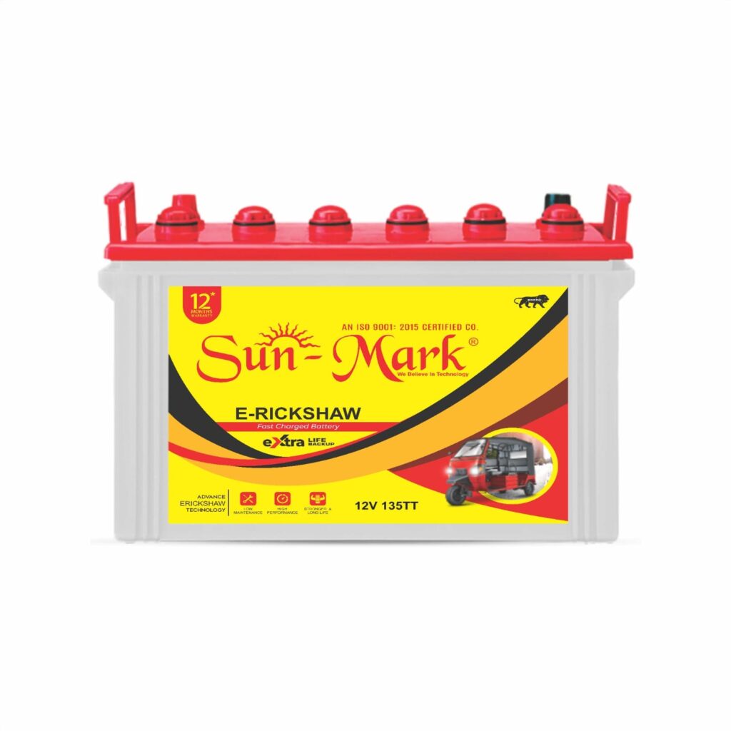 Sunmark Erickshaw battery
